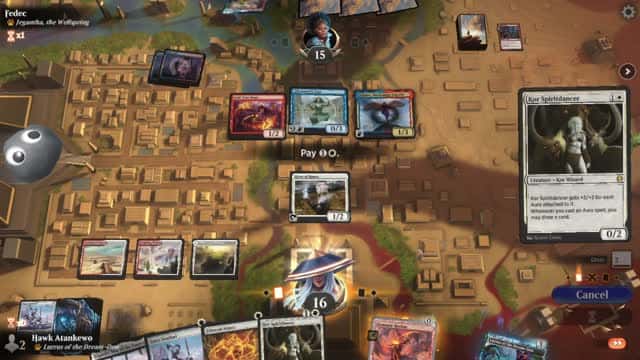 Watch MTG Arena Video Replay - Boros Aggro by Hawk Atankewo VS Izzet Aggro by Fedec - Historic Event