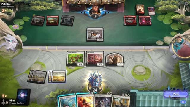 Watch MTG Arena Video Replay - Mono White Aggro by Khat VS Boros Aggro by PaleOne - Explorer Play
