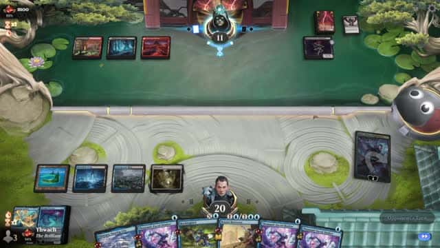 Watch MTG Arena Video Replay - Dimir Aggro by Yhwach VS Azorius Midrange by 46916648 - Explorer Traditional Ranked