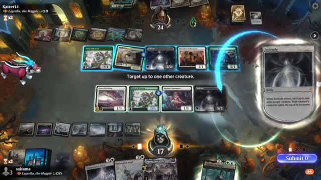 Watch MTG Arena Video Replay - Lagrella, the Magpie by saitama VS Lagrella, the Magpie by Kaizer14 - Historic Brawl