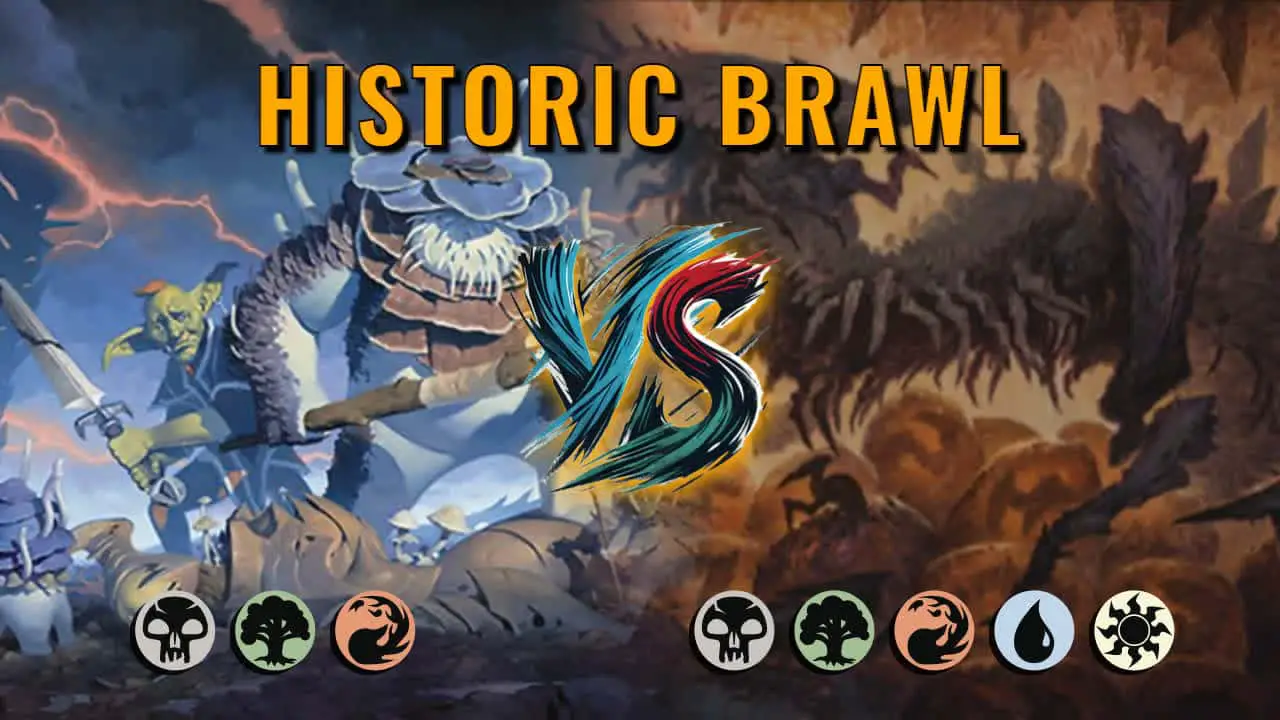 Watch MTG Arena Historic Brawl Video - Slimefoot and Squee by saitama VS The First Sliver by morinphen - 85de51