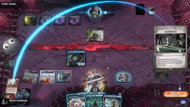 Watch MTG Arena Video Replay - Izzet Midrange by Hawk Atankewo VS Mono Black Midrange by Wulfy Panda - Timeless Challenge Match