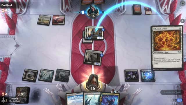 Watch MTG Arena Video Replay - Esper Aggro by Yhwach VS Boros Aggro by PaulHawk - Standard Event