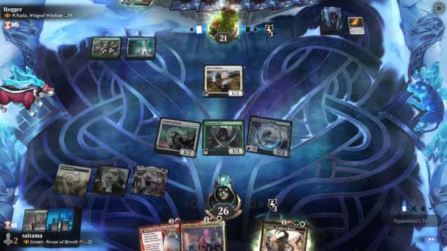 Watch MTG Arena Video Replay - Jetmir, Nexus of Revels by saitama VS A-Nadu, Winged Wisdom by Hogger - Historic Brawl