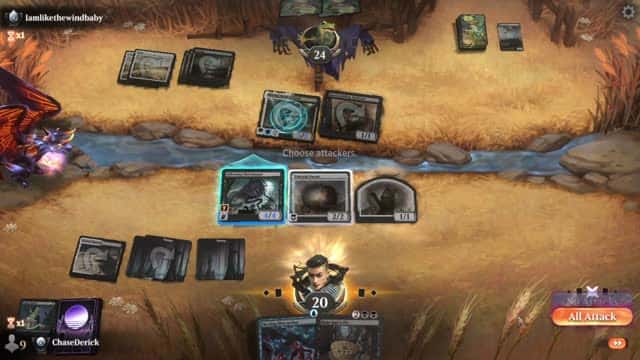 Watch MTG Arena Video Replay - Esper Midrange by ChaseDerick VS Orzhov Aggro by Iamlikethewindbaby - Premier Draft Ranked