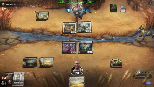 Watch MTG Arena Video Replay - Esper Midrange by Shurrikane VS Boros Midrange by monster33 - Premier Draft Ranked