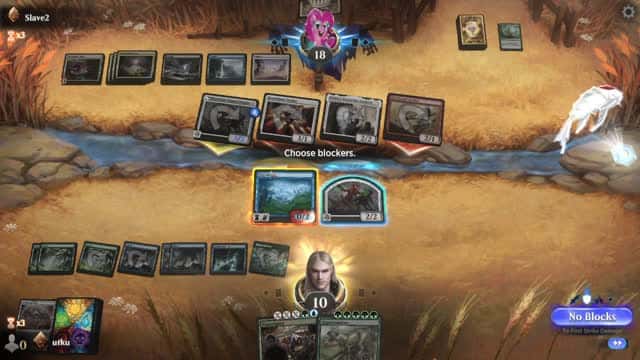 Watch MTG Arena Video Replay - Simic Midrange by utku VS 5 Color Midrange by Slave2 - Standard Ranked