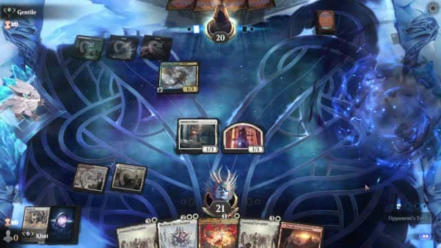 Watch MTG Arena Video Replay - Boros Midrange by Khat VS Dimir Midrange by Gentile - Explorer Ranked