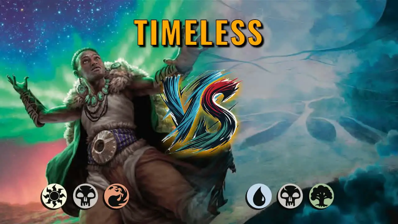 Watch MTG Arena Timeless Video - Mardu Aggro by luvemil VS Sultai Midrange by nantuko - 70d3c4