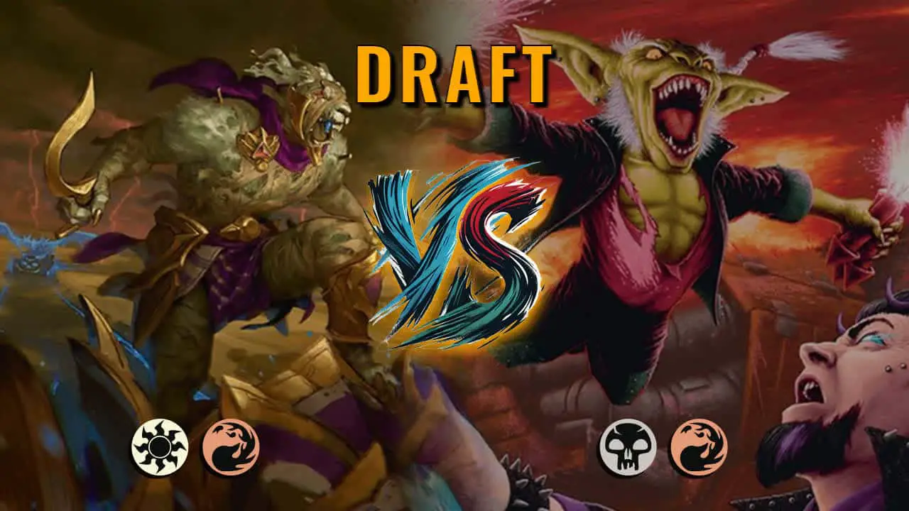 Watch MTG Arena Draft Video - Boros Aggro by Miffed VS Rakdos Midrange by Ghych - 9dccfb