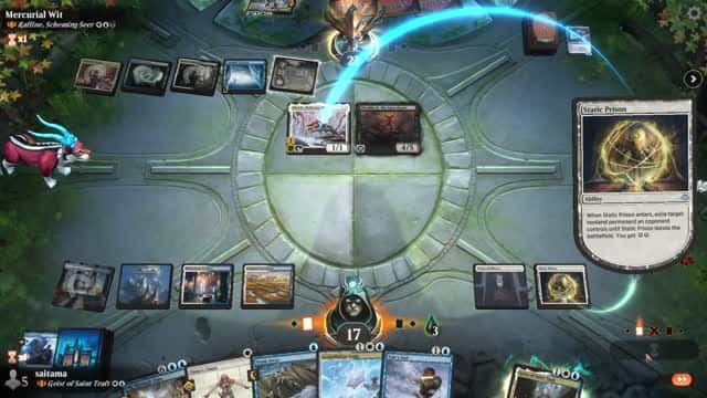 Watch MTG Arena Video Replay - Geist of Saint Traft by saitama VS Raffine, Scheming Seer by Mercurial Wit - Historic Brawl