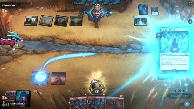 Watch MTG Arena Video Replay - Izzet Midrange by HamHocks42 VS Orzhov Midrange by WinterMute - Alchemy Play