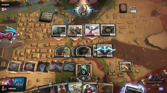 Watch MTG Arena Video Replay - Jund Midrange by saitama VS Mono White Aggro by ciropiro - MWM Historic Pauper