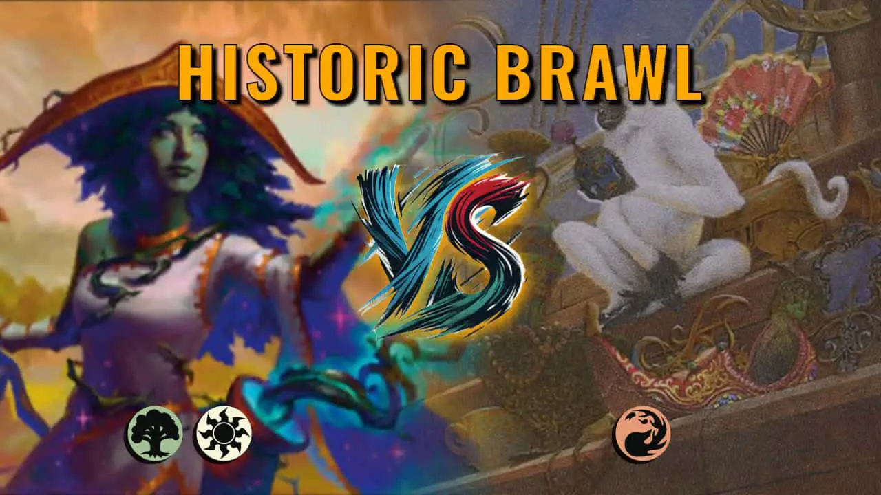 Watch MTG Arena Historic Brawl Video - Sythis, Harvest's Hand by saitama VS Ragavan, Nimble Pilferer by Arathu - b5603a