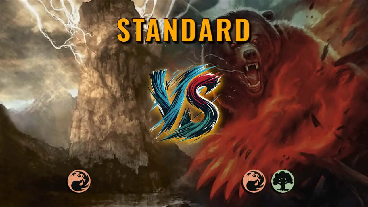 Watch MTG Arena Standard Video - Mono Red Aggro by Rodrigo VS Gruul Aggro by jy3 - 419146