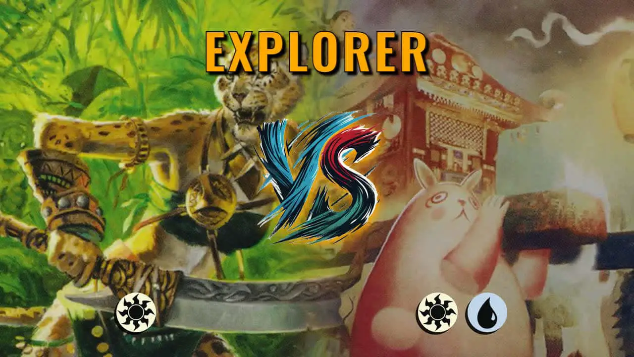 Watch MTG Arena Explorer Video - Mono White Aggro by Khat VS Azorius Control by koerslight - afcd72