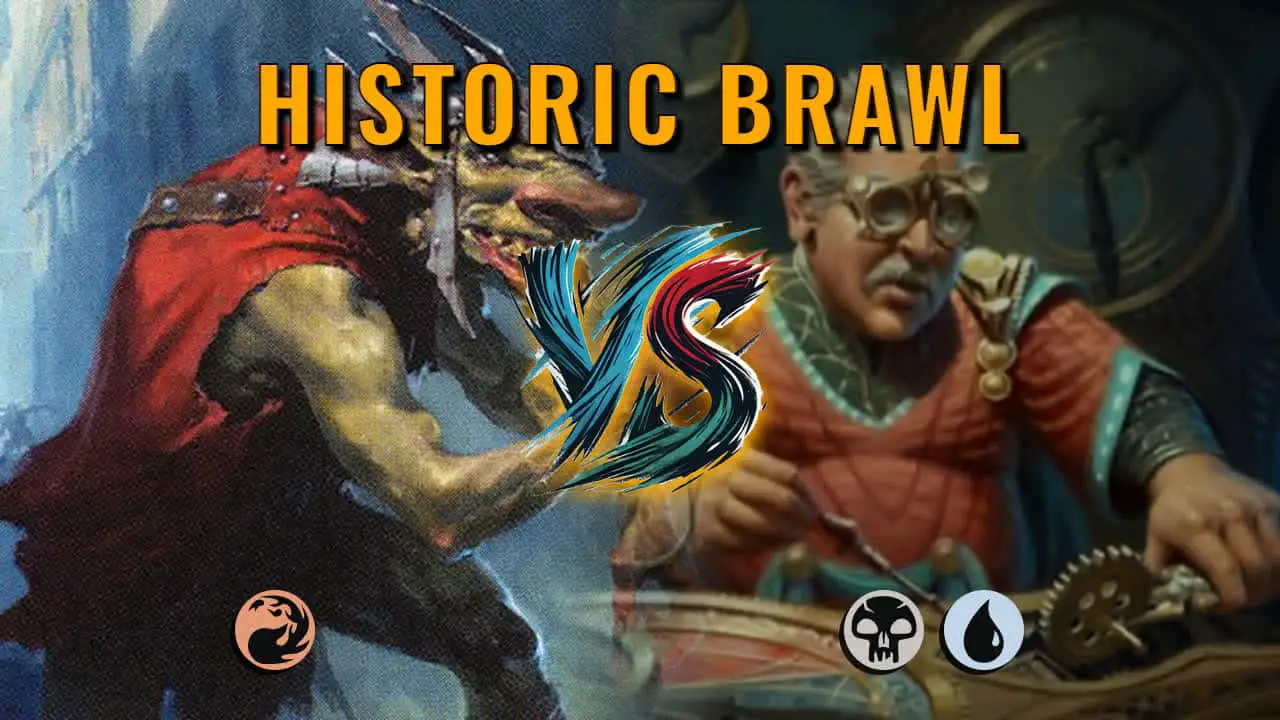 Watch MTG Arena Historic Brawl Video - Krenko, Mob Boss by CunicoliGoblin VS Rusko, Clockmaker by ZenOne - ff970b