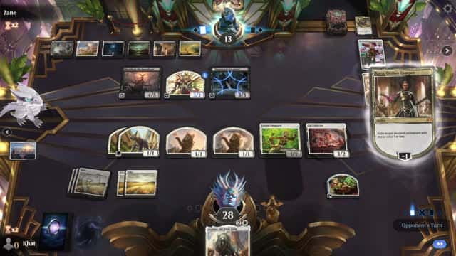 Watch MTG Arena Video Replay - Mono White Aggro by Khat VS Orzhov Midrange by Zane - Explorer Event