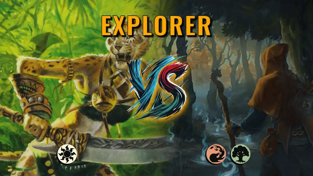 Watch MTG Arena Explorer Video - Mono White Aggro by Khat VS Gruul Midrange by DeadlyAJAX - f860d6