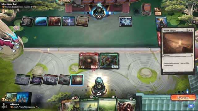 Watch MTG Arena Video Replay - Etali, Primal Conqueror by saitama VS Narset, Enlightened Master by bluemanchad - Historic Brawl