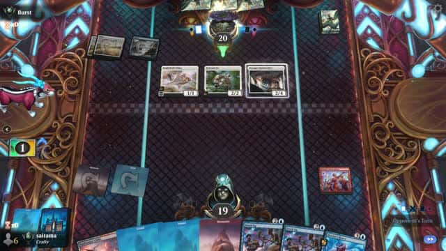 Watch MTG Arena Video Replay - Izzet Midrange by saitama VS Azorius Midrange by Burst - Premier Draft Ranked