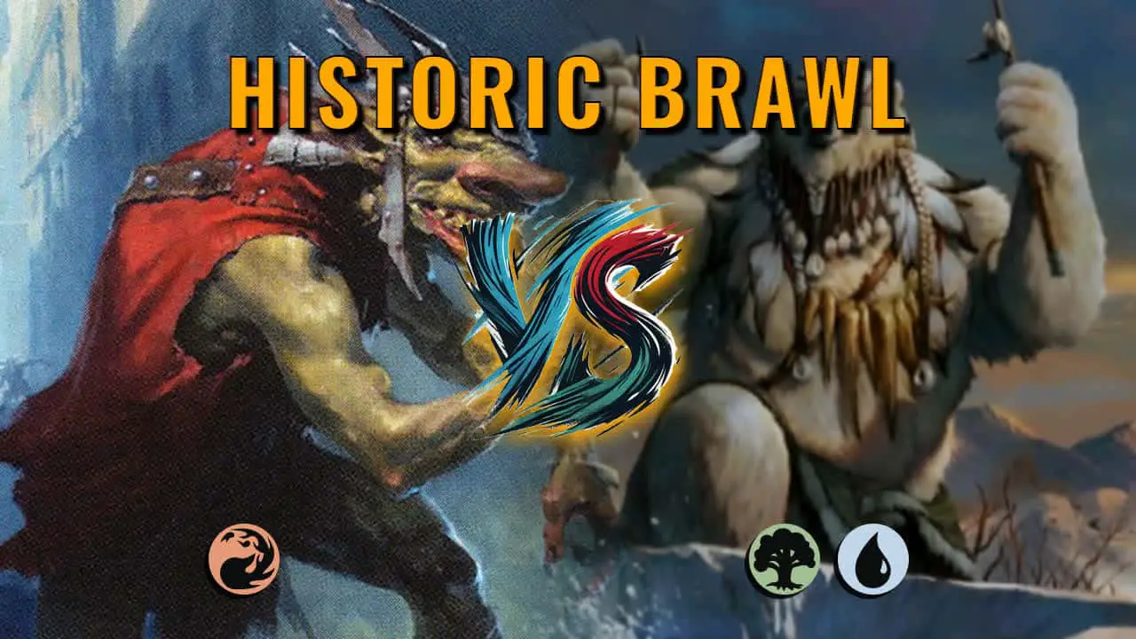 Watch MTG Arena Historic Brawl Video - Krenko, Mob Boss by CunicoliGoblin VS Oyaminartok, Polar Werebear by Birdofparadise - 59f6ce