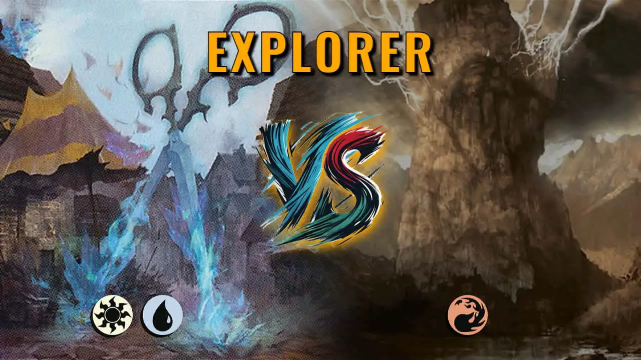 Watch MTG Arena Explorer Video - Azorius Aggro by Khat VS Mono Red Aggro by DanteDraco187 - 760561