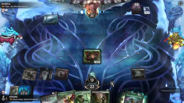 Watch MTG Arena Video Replay - Chatterfang, Squirrel General by saitama VS Eluge, the Shoreless Sea by DrakFox - Historic Brawl