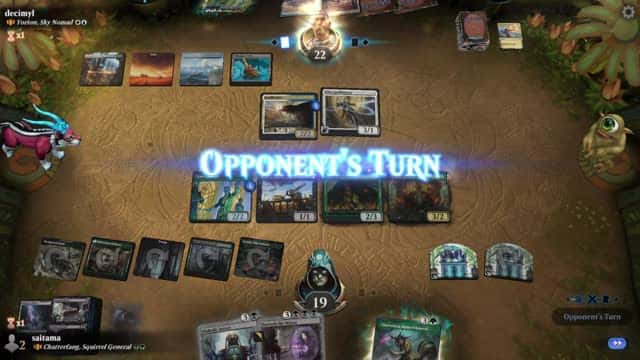 Watch MTG Arena Video Replay - Chatterfang, Squirrel General by saitama VS Yorion, Sky Nomad by decimyl - Historic Brawl