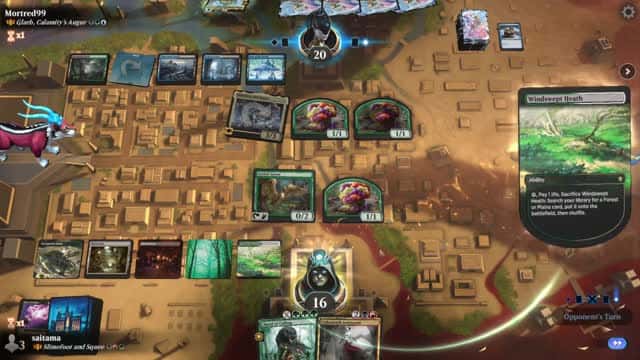 Watch MTG Arena Video Replay - Slimefoot and Squee by saitama VS Glarb, Calamity's Augur by Mortred99 - Historic Brawl