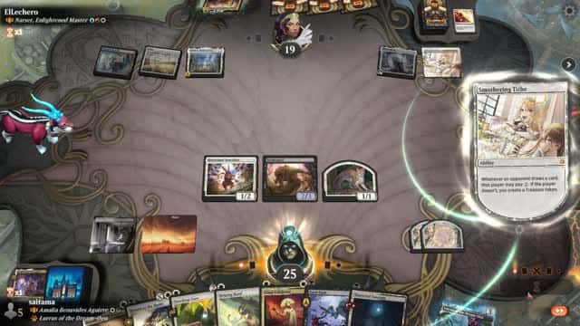 Watch MTG Arena Video Replay - Amalia Benavides Aguirre by saitama VS Narset, Enlightened Master by ElLechero - Historic Brawl