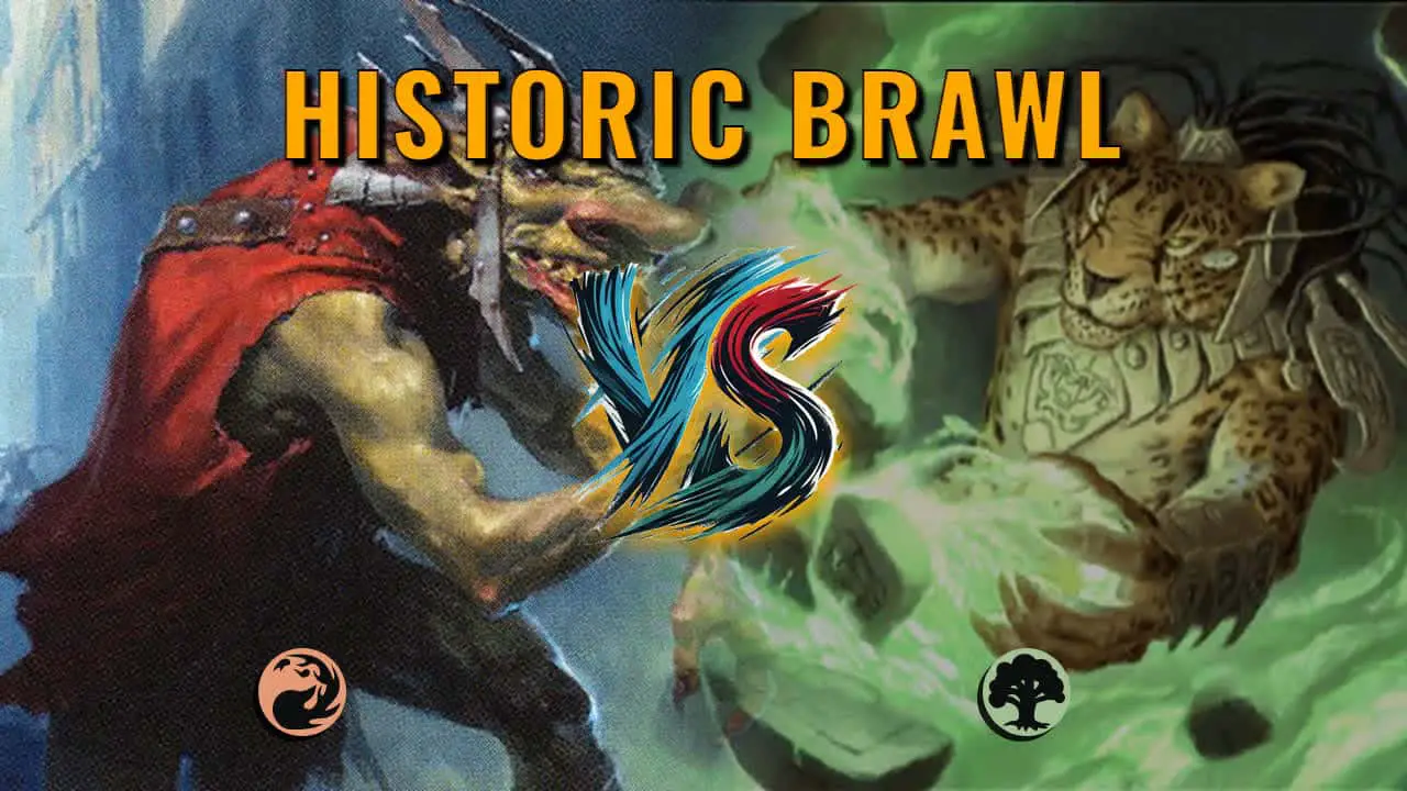 Watch MTG Arena Historic Brawl Video - Krenko, Mob Boss by CunicoliGoblin VS Mythweaver Poq by Azure - 98987e