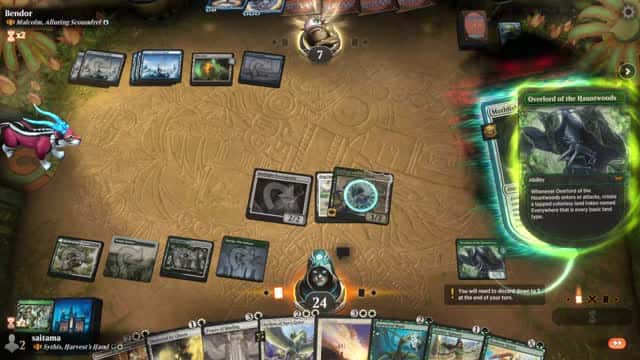 Watch MTG Arena Video Replay - Sythis, Harvest's Hand by saitama VS Malcolm, Alluring Scoundrel by Bendor - Historic Brawl