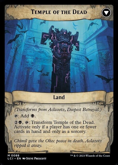 Magic the Gathering Card - Temple of the Dead - MTG Circle