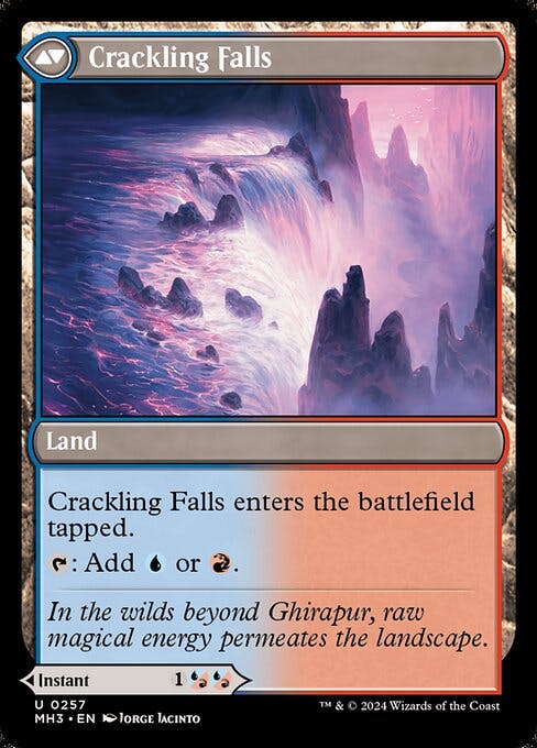 Magic the Gathering Card - Crackling Falls - MTG Circle