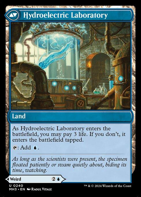 Magic the Gathering Card - Hydroelectric Laboratory - MTG Circle