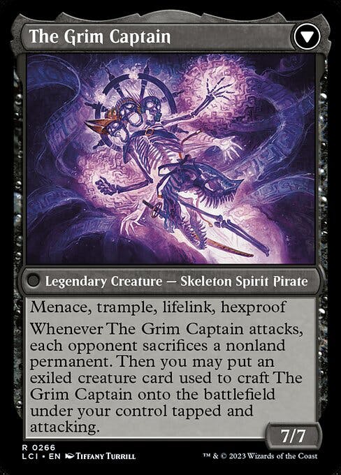 Magic the Gathering Card - Throne of The Grim Captain - MTG Circle