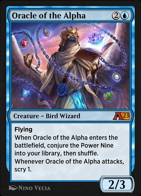 Magic the Gathering Card - Oracle of the Alpha - MTG Circle