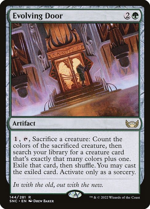 Magic the Gathering Card - Evolving Door - MTG Circle