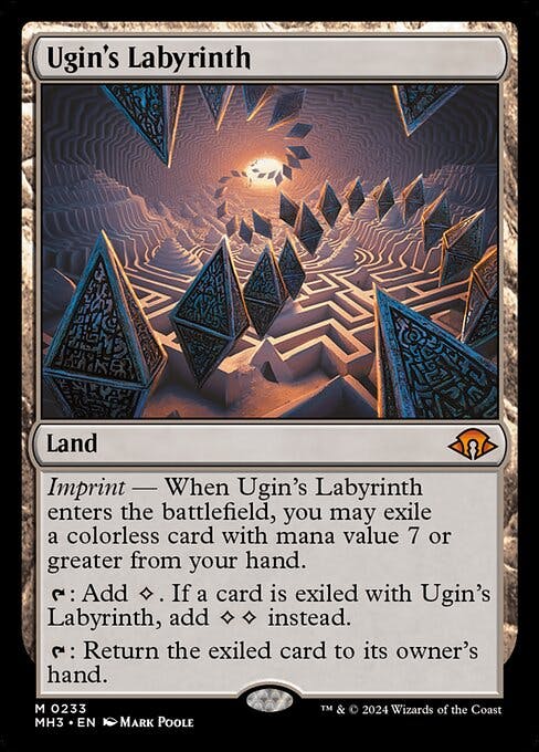 Magic the Gathering Card - Ugin's Labyrinth - MTG Circle