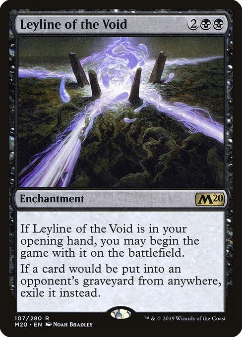 Magic the Gathering Card - Leyline of the Void - MTG Circle