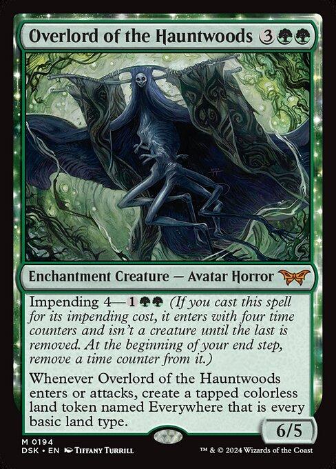 Magic the Gathering Card - Overlord of the Hauntwoods - MTG Circle