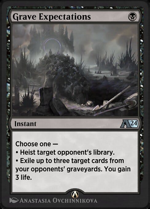 Magic the Gathering Card - Grave Expectations - MTG Circle