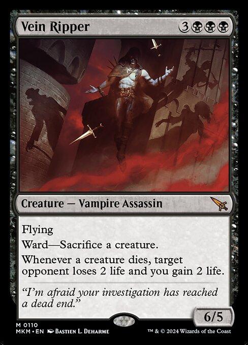 Magic the Gathering Card - Vein Ripper - MTG Circle