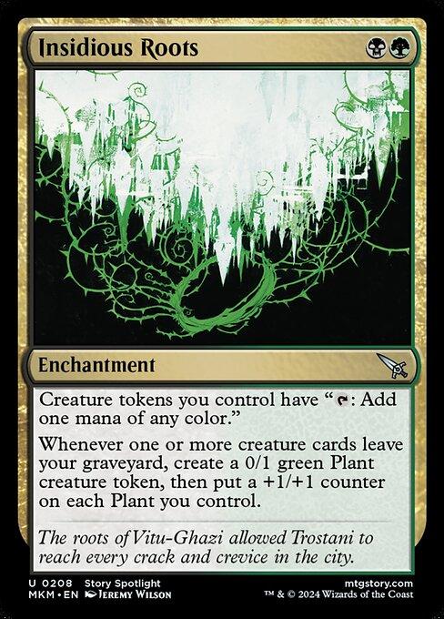 Magic the Gathering Card - Insidious Roots - MTG Circle