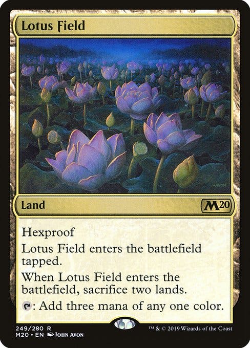 Magic the Gathering Card - Lotus Field - MTG Circle