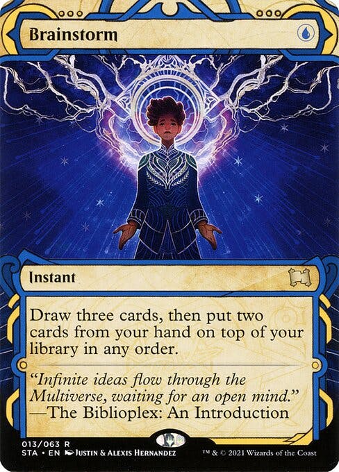 Magic the Gathering Card - Brainstorm - MTG Circle