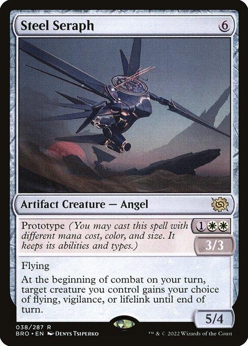 Magic the Gathering Card - Steel Seraph - MTG Circle