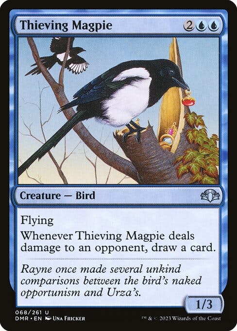 Magic the Gathering Card - Thieving Magpie - MTG Circle