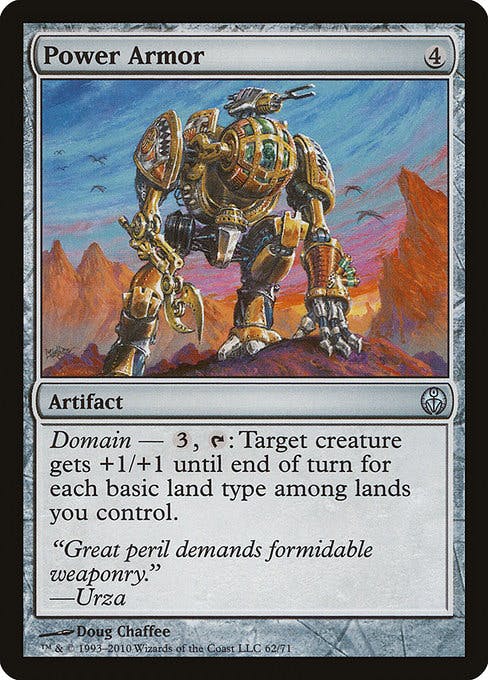 Magic the Gathering Card - Power Armor - MTG Circle